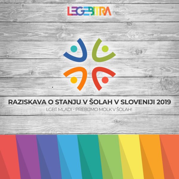 Raziskava o stanju v šolah v Sloveniji 2019: LGBT mladi – Prebijmo molk v šolah!
