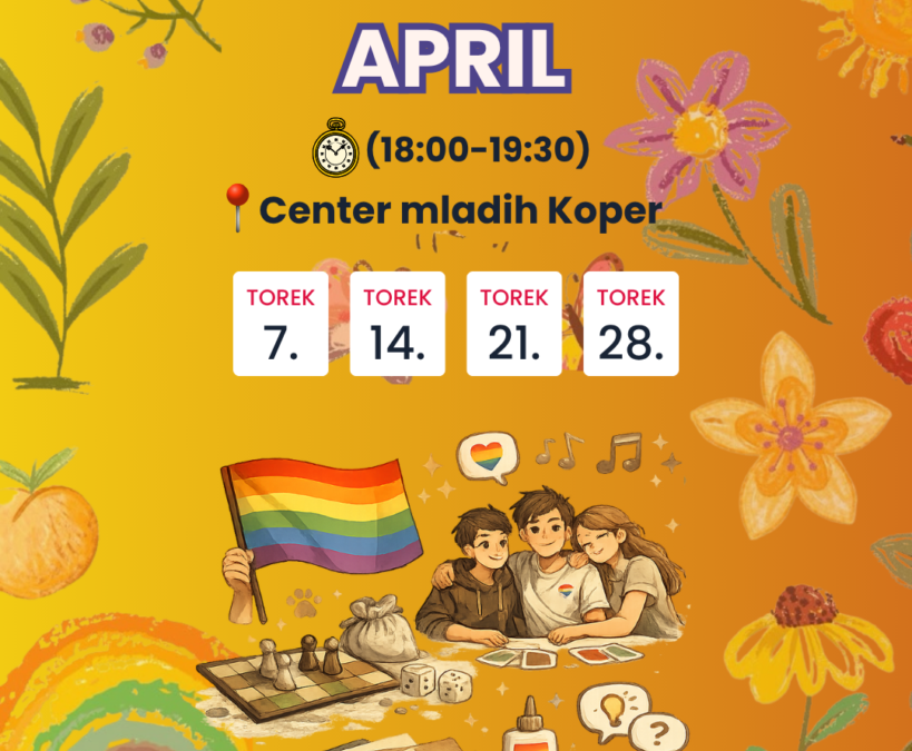 Mavrična druženja v Kopru – april