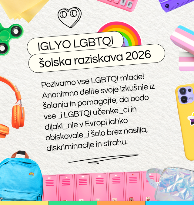 IGLYO raziskava o vključujočem izobraževanju za LGBTQI mlade 2026