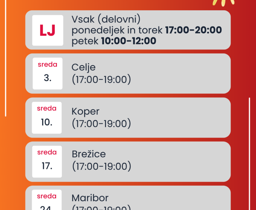 MSM datumi testiranja junij 2026